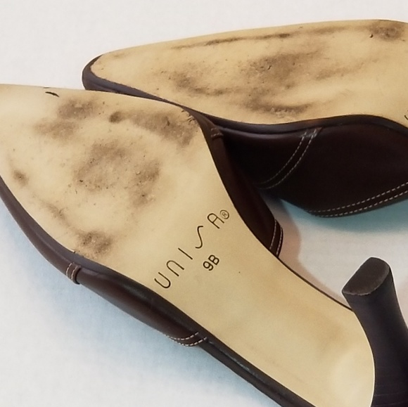 Unisa Brown Leather Mule - Picture 5 of 5